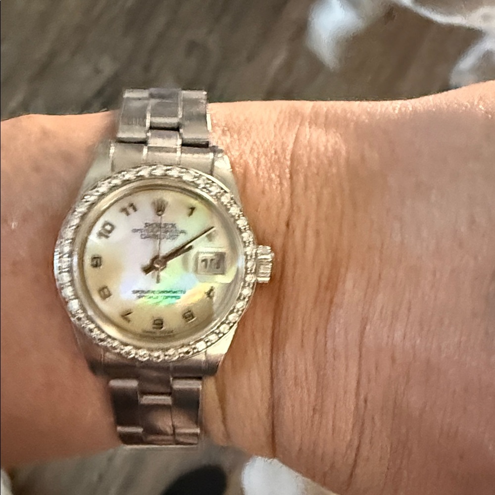 Rolex Datejust Gold and Silver Watch - Picture 13 of 13